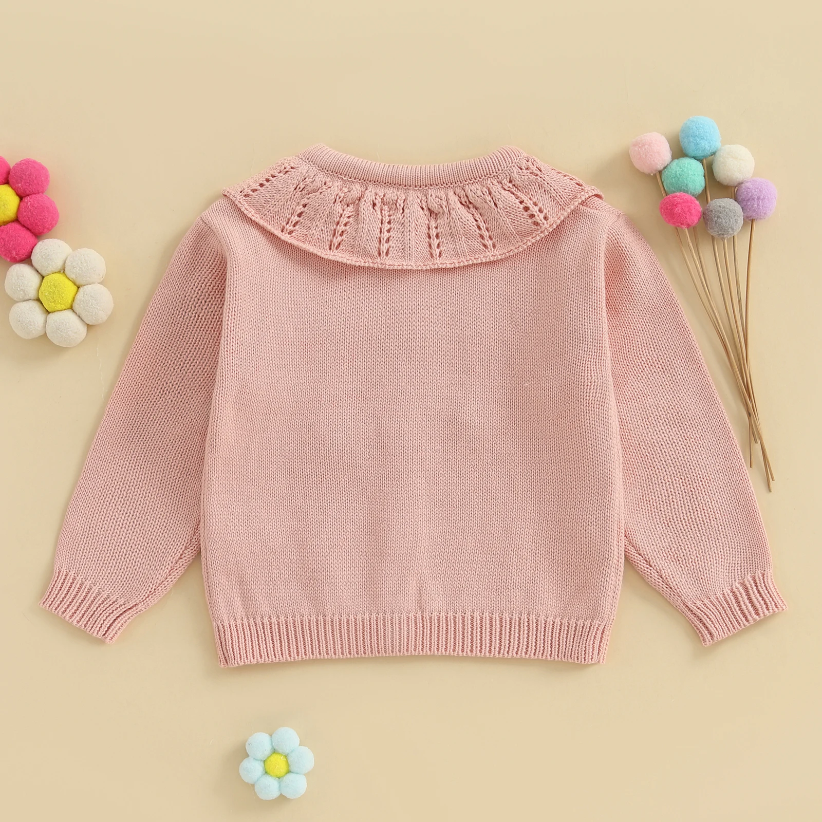 Baby Girl Cardigan Sweater Infant Toddler Floral Embroidered Button Down Knit Sweaters Fall Winter Clothes
Baby Girl Cardigan Sweater Infant Toddler Floral Embroidered Button Down Knit Sweaters Fall Winter Clothes