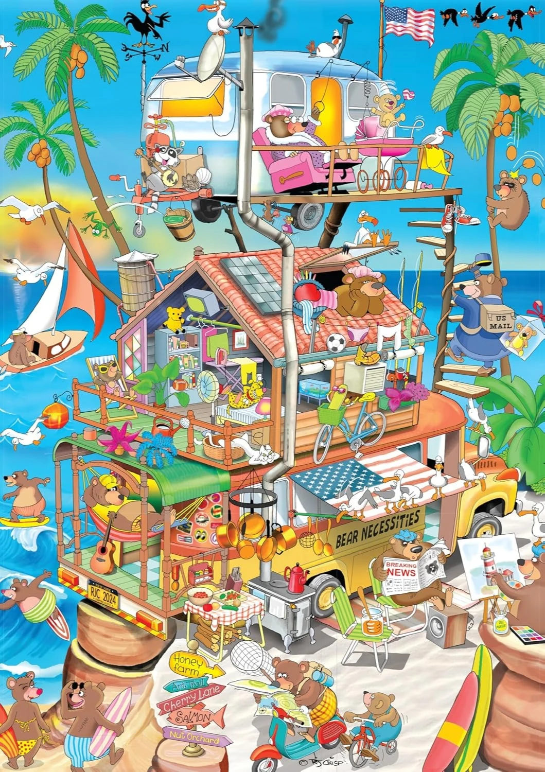 120/300/500/1000 Pieces Adult Little Bear Seaside House Jigsaw Puzzle Stress Relief Entertainment Toys Landscape Puzzles Gift
120/300/500/1000 Pieces Adult Little Bear Seaside House Jigsaw Puzzle Stress Relief Entertainment Toys Landscape Puzzles Gift
