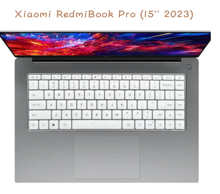 Silicone laptop Keyboard cover skin for Xiaomi RedmiBook Pro 15 2023 AMD R7-7840HS 15.6-inch RedMi book Pro 15 (2023)
Silicone laptop Keyboard cover skin for Xiaomi RedmiBook Pro 15 2023 AMD R7-7840HS 15.6-inch RedMi book Pro 15 (2023)