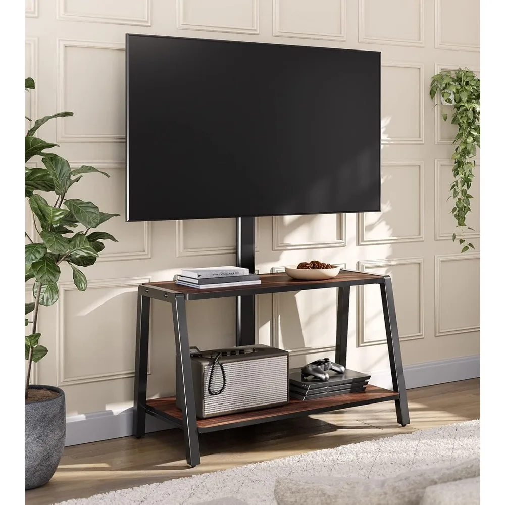 Wood TV Stand with Mount for 32-55 inch TVs, 2 Tier Entertainment Center with Storage for Bedroom & Corner, Tall Wooden TV Moun
Wood TV Stand with Mount for 32-55 inch TVs, 2 Tier Entertainment Center with Storage for Bedroom & Corner, Tall Wooden TV Moun