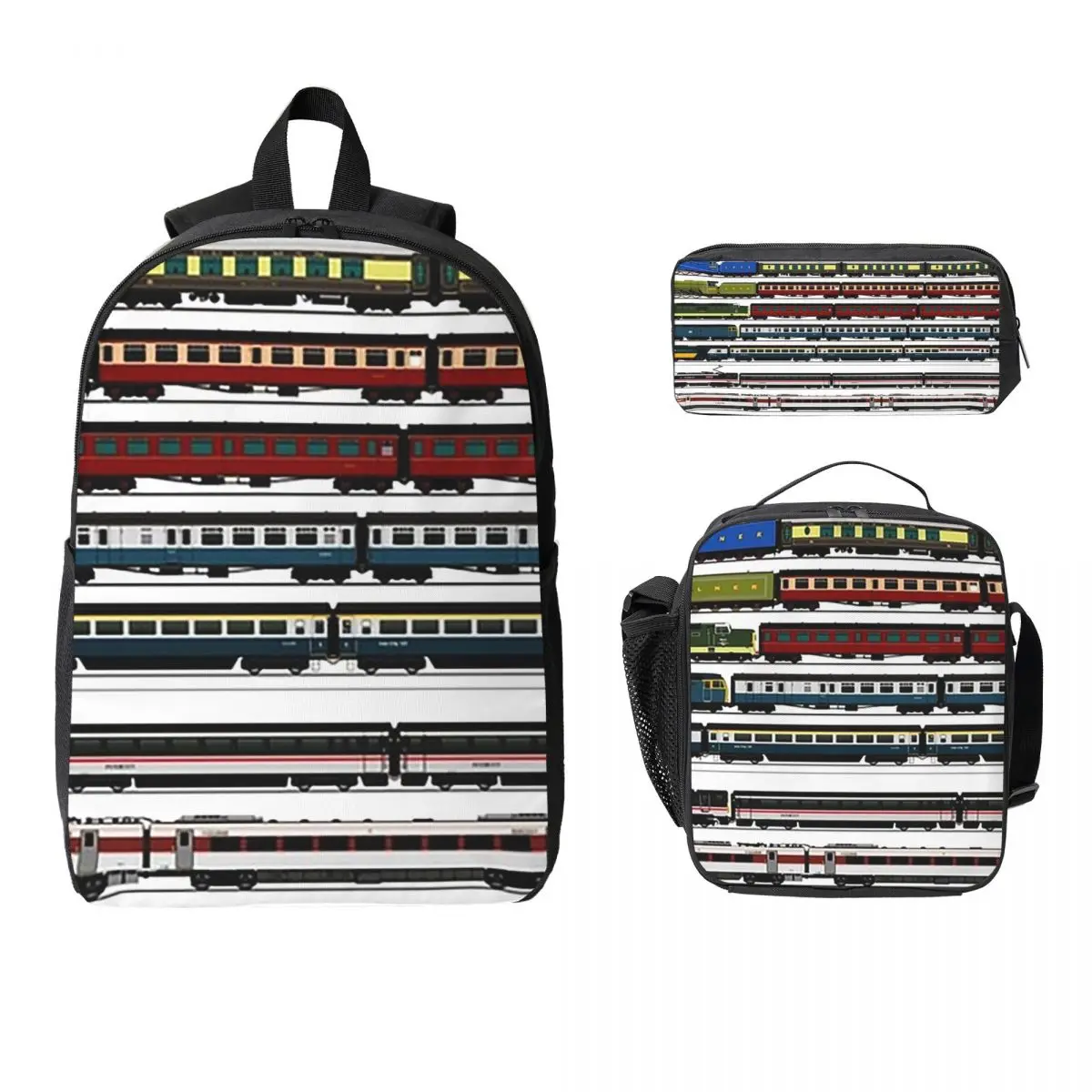 BRITISH TRAINS Backpack Student Boys Girls BookBag School Bag Laptop Shoulder Bags 3ps Insulated Lunch Bag Pencil Case
BRITISH TRAINS Backpack Student Boys Girls BookBag School Bag Laptop Shoulder Bags 3ps Insulated Lunch Bag Pencil Case