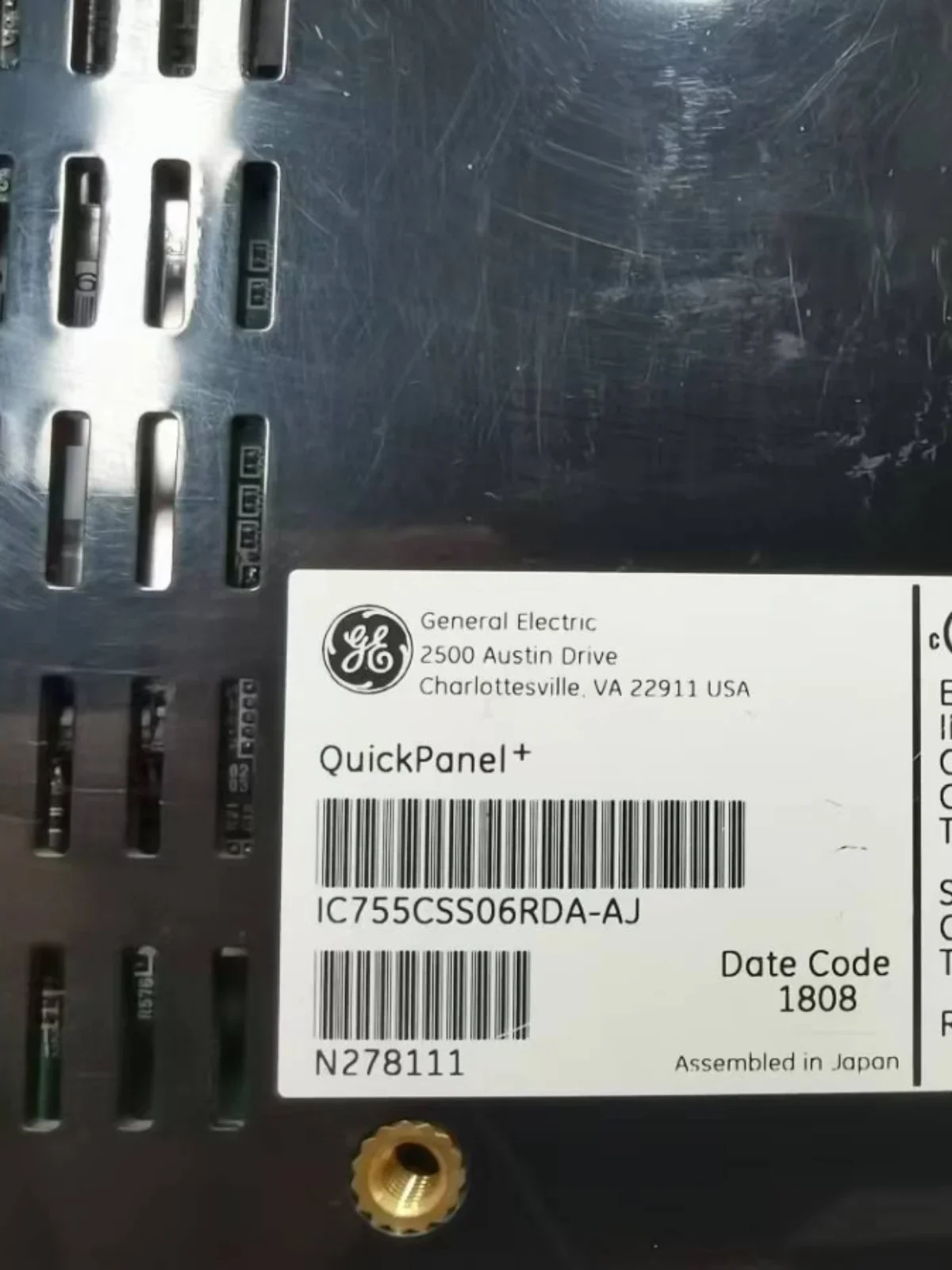 Сенсорный экран GE IC755CSS06RDA-AJ, оригинальная точечная сделка
Сенсорный экран GE IC755CSS06RDA-AJ, оригинальная точечная сделка