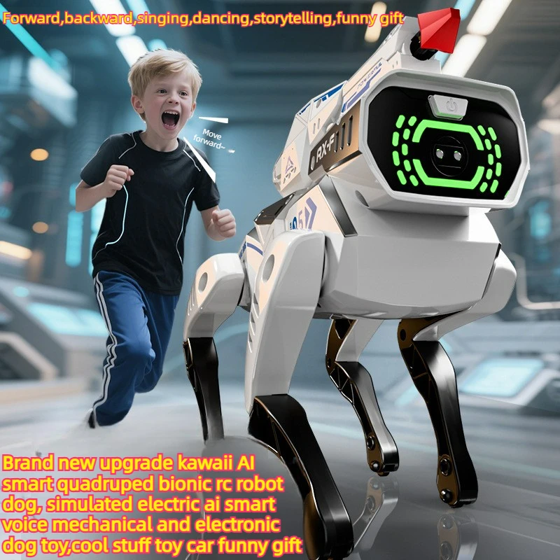 Cool Stuff Toy Car Funny Gift-Kawaii AI Intelligent Bionic Voice Rc Robot Dog,Remote Control Car Toy,Rc Crawler Toys for Boys
Cool Stuff Toy Car Funny Gift-Kawaii AI Intelligent Bionic Voice Rc Robot Dog,Remote Control Car Toy,Rc Crawler Toys for Boys
