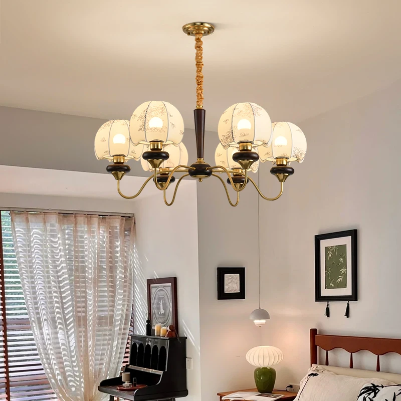 Современная французская винтажная светодиодная люстра из белого дуба, подвесной светильник для столовой
Современная французская винтажная светодиодная люстра из белого дуба, подвесной светильник для столовой