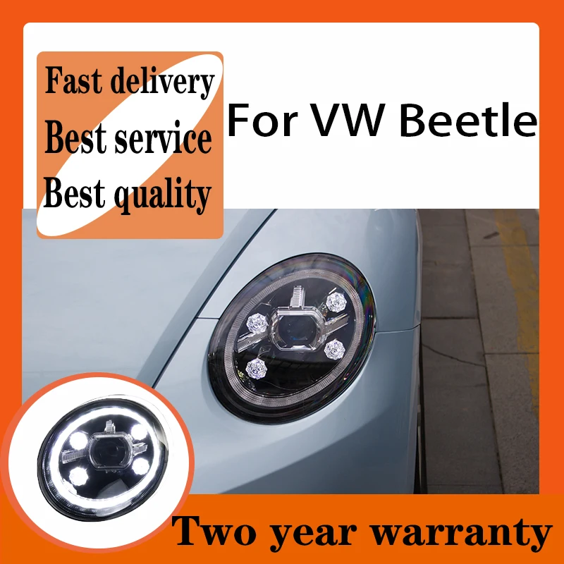 Head Lamp for VW Beetle Headlights 2013-2020 LED Headlight DRL LED Projector High Low Beam Accessories
Head Lamp for VW Beetle Headlights 2013-2020 LED Headlight DRL LED Projector High Low Beam Accessories