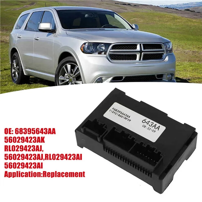 NEW-2X 643AA 4WD Transfer Case Control Module Plug&Play P68395643AA For Dodge Durango Jeep Grand Cherokee 2011-2013
NEW-2X 643AA 4WD Transfer Case Control Module Plug&Play P68395643AA For Dodge Durango Jeep Grand Cherokee 2011-2013