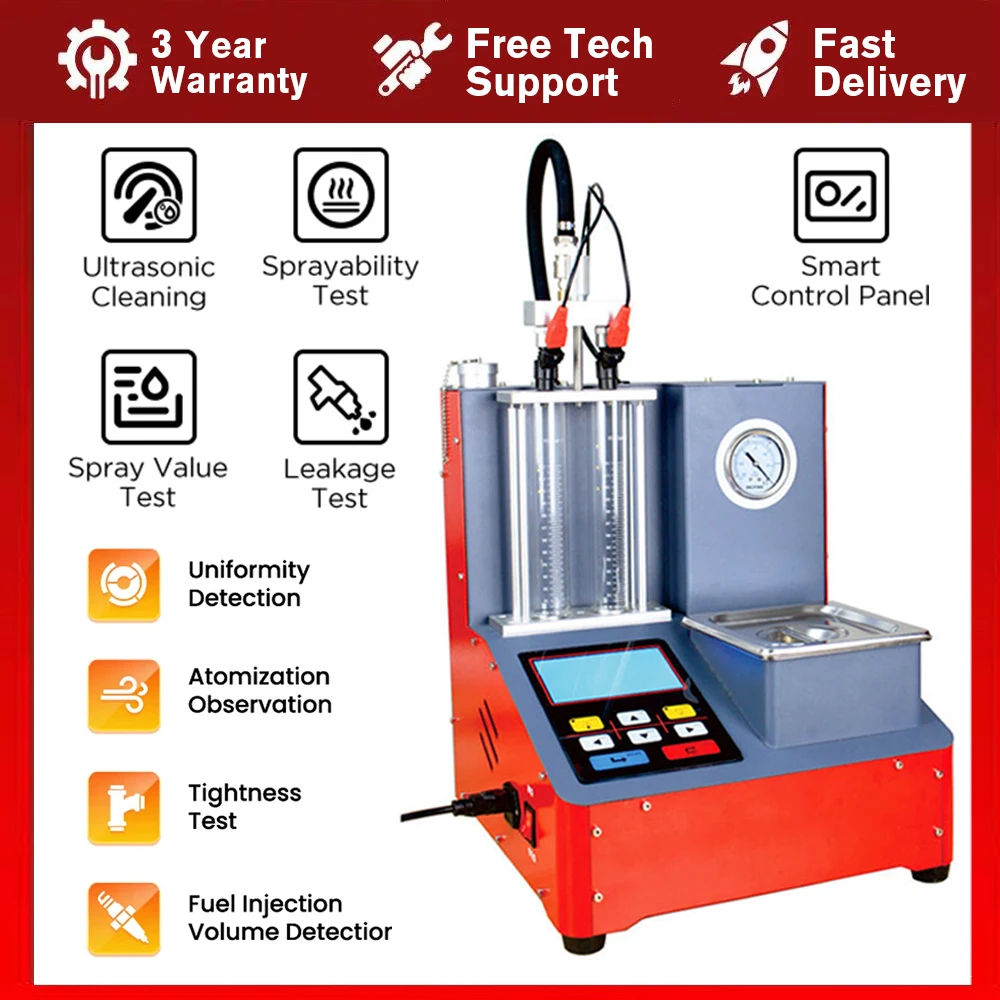 LAUNCH 2-цилиндровая насадка для распыления топлива, тестер топливной форсунки, обнаружение объема впрыска топлива 12 В для автомобиля, мотоцикла
LAUNCH 2-цилиндровая насадка для распыления топлива, тестер топливной форсунки, обнаружение объема впрыска топлива 12 В для автомобиля, мотоцикла