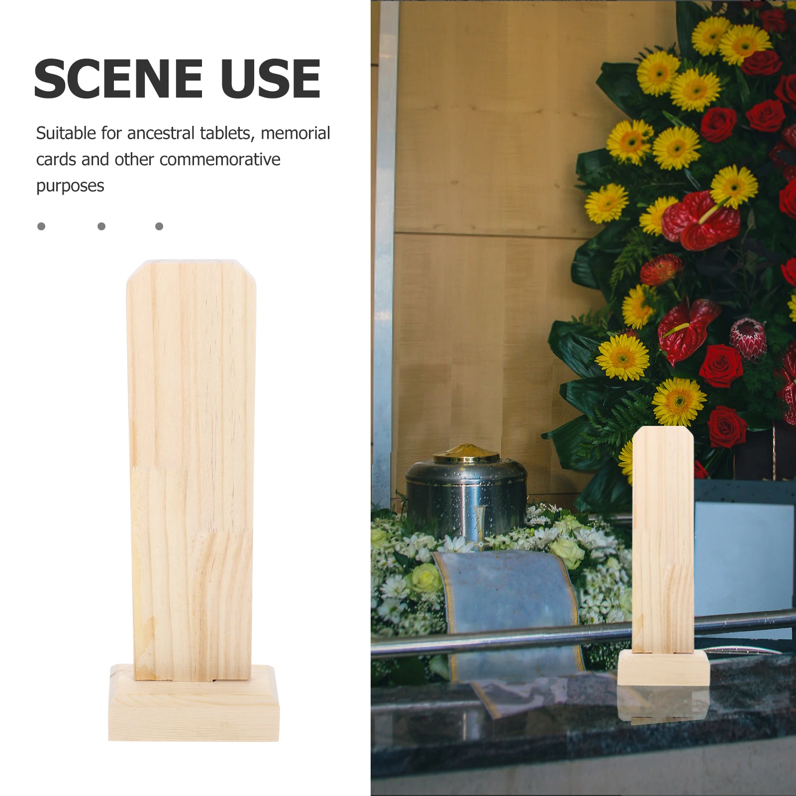 Wooden Memorial Tablet Frame Blank Wood Offering Plate Detachable Portable Design Church Ceremony Memorial Hall Use Temple
Wooden Memorial Tablet Frame Blank Wood Offering Plate Detachable Portable Design Church Ceremony Memorial Hall Use Temple