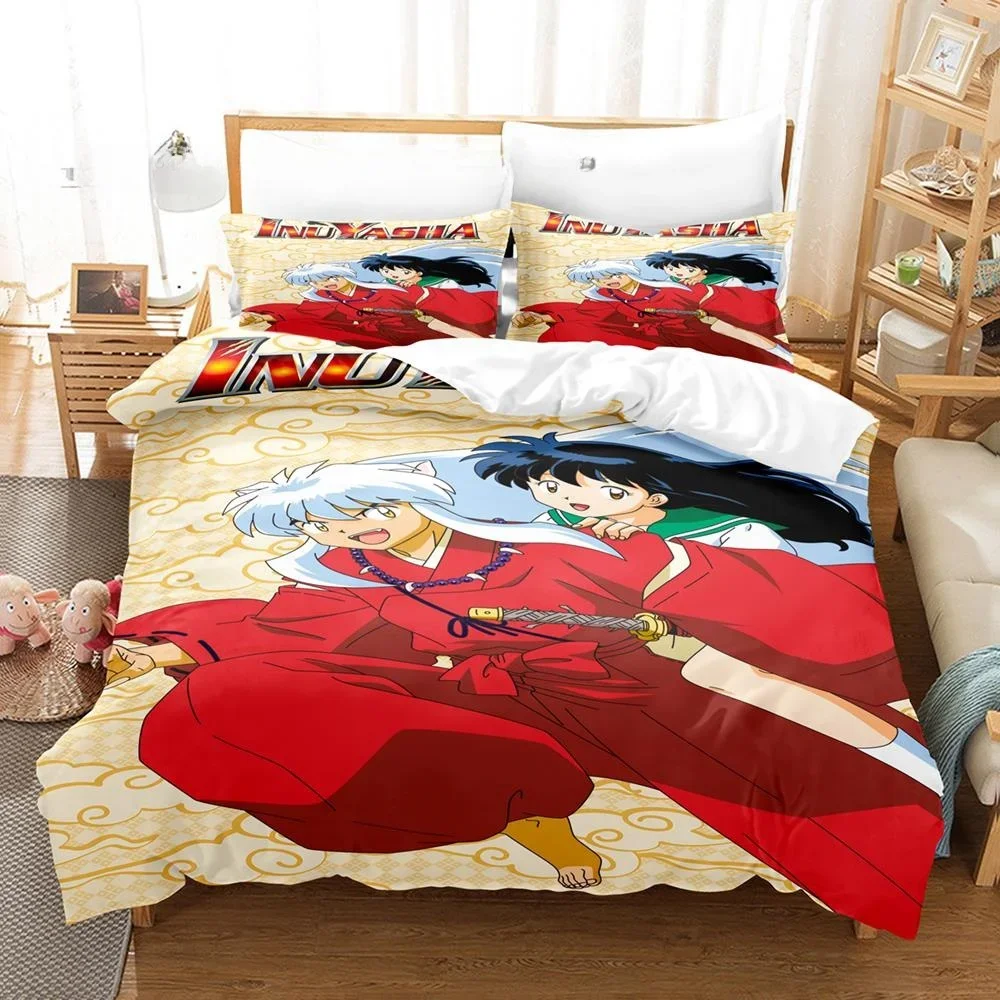 Новая мода Inuyasha Комплект постельного белья Single Twin Full Queen King Size Комплект постельного белья для взрослых и детей Спальня 3D Аниме простыни и наволочки
Новая мода Inuyasha Комплект постельного белья Single Twin Full Queen King Size Комплект постельного белья для взрослых и детей Спальня 3D Аниме простыни и наволочки