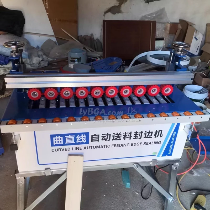 Кромкооблицовочный станок LY-770 для криволинейных и прямолинейных кромок, полностью автоматический, с ленточным податчиком, интеллектуальным контролем температуры
Кромкооблицовочный станок LY-770 для криволинейных и прямолинейных кромок, полностью автоматический, с ленточным податчиком, интеллектуальным контролем температуры