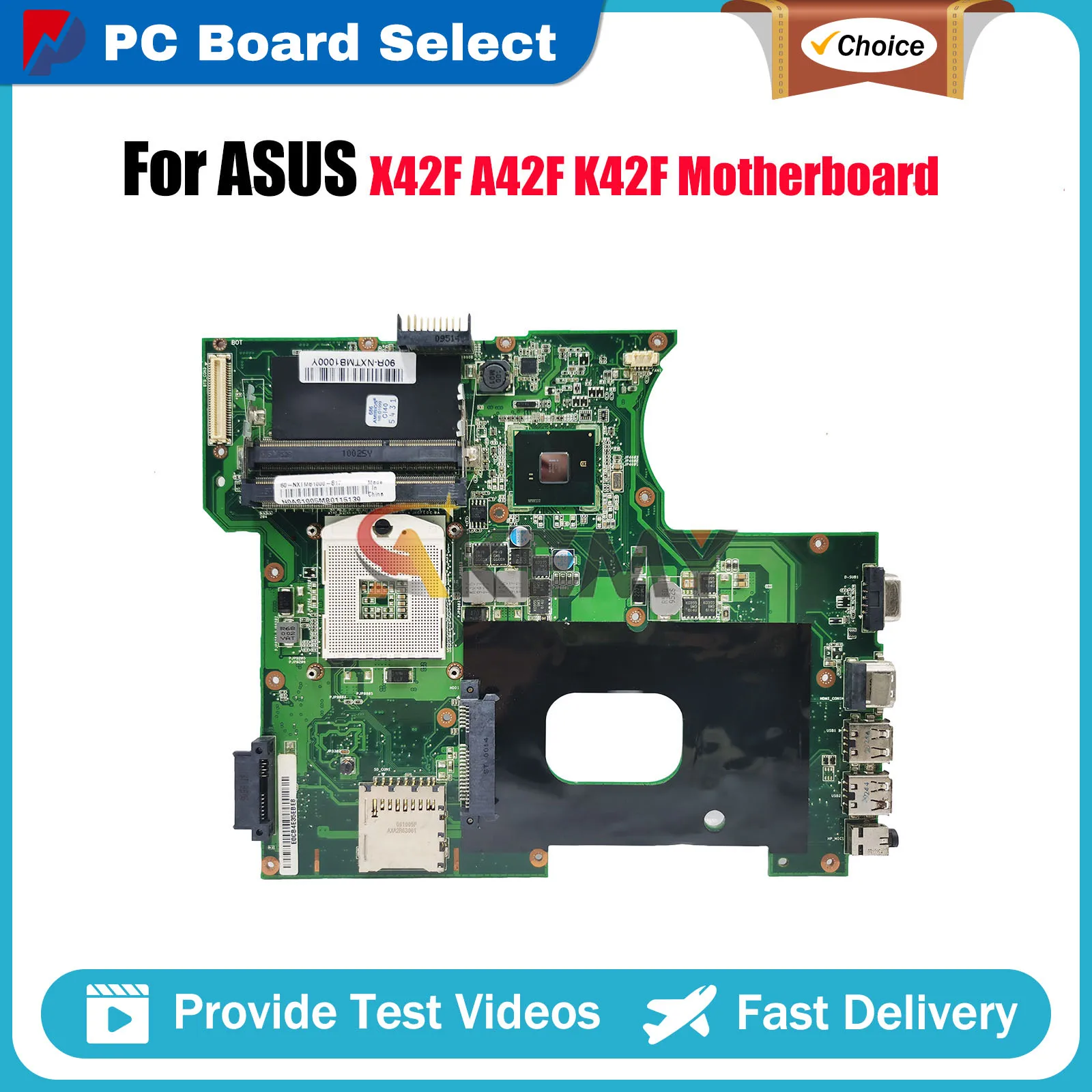 Материнская плата K42F для ноутбука ASUS K42F K42F A42F X42F Материнская плата для ноутбука Цей товар в наличии 100% тестирование ОК быстрая доставка
Материнская плата K42F для ноутбука ASUS K42F K42F A42F X42F Материнская плата для ноутбука Цей товар в наличии 100% тестирование ОК быстрая доставка