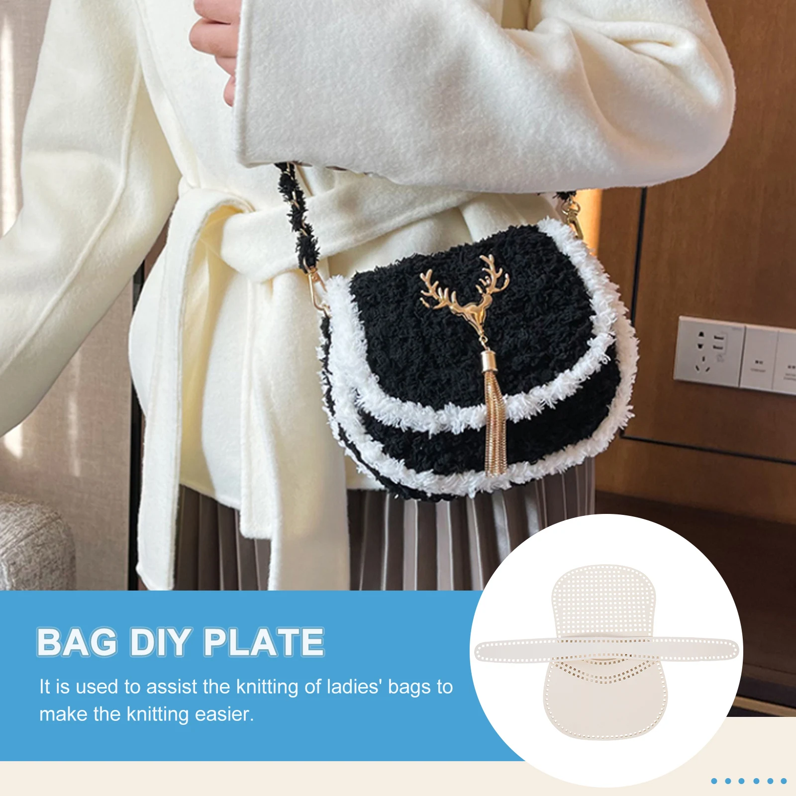 PU Mesh Grid Plate Bag Diy Plate for Bag DIY Weaving Knitting Craft Accessories Woven Crochet Embroidery Projects
PU Mesh Grid Plate Bag Diy Plate for Bag DIY Weaving Knitting Craft Accessories Woven Crochet Embroidery Projects