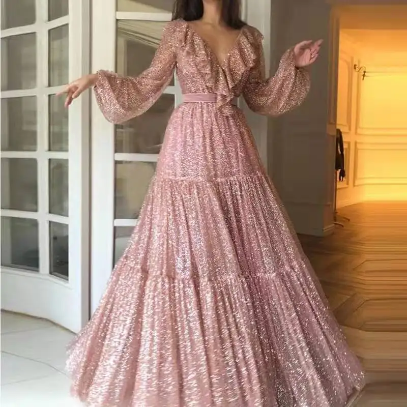 2024-Border Spring and Summer New European and American Women's Clothing Dress Long-SleevedLarge Swing Evenin
2024-Border Spring and Summer New European and American Women's Clothing Dress Long-SleevedLarge Swing Evenin