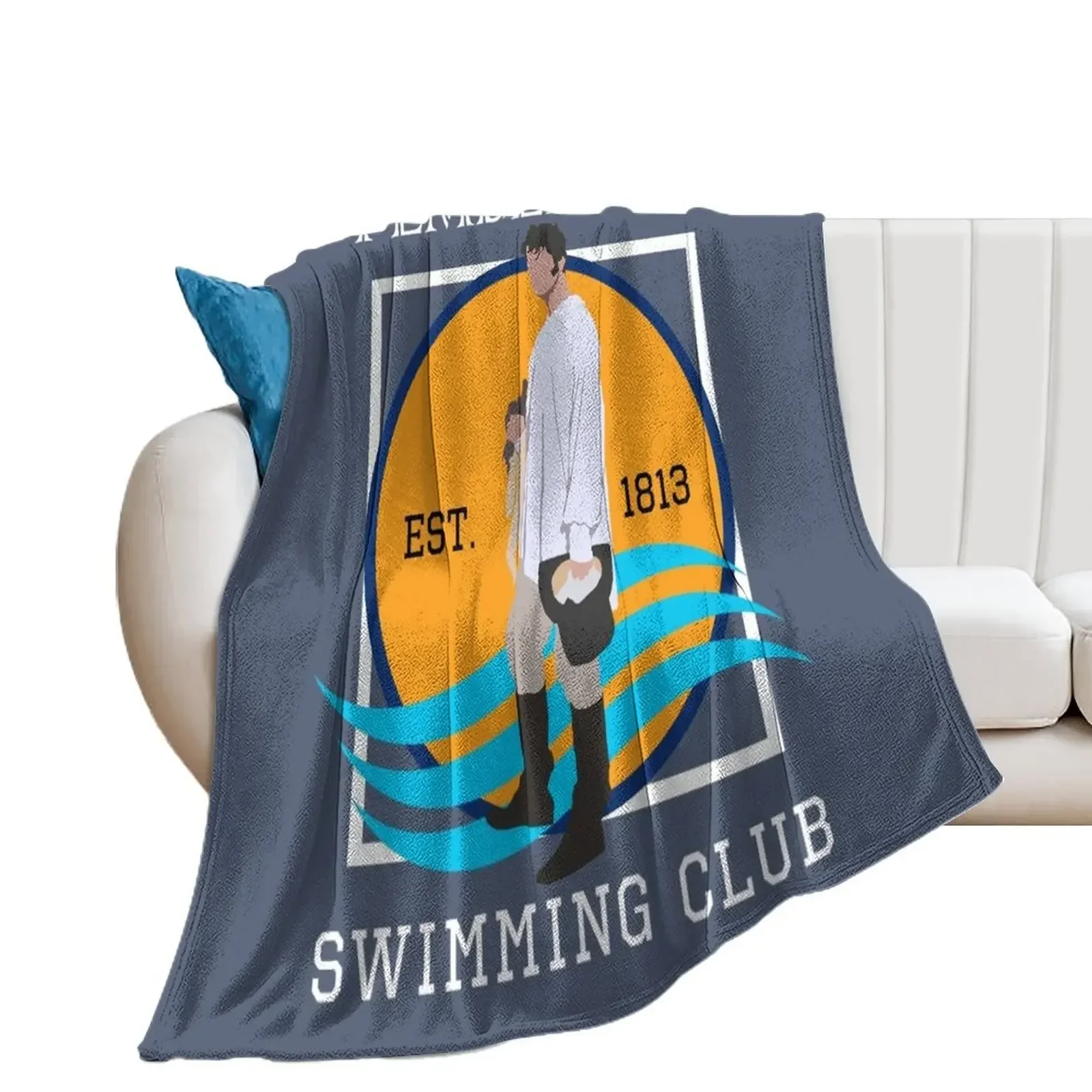 Pemberley Swimming Club Est. 1813 - Pride and Prejudice WHITE Throw Blanket Beach Giant Sofa Summer Beddings Large Blankets
Pemberley Swimming Club Est. 1813 - Pride and Prejudice WHITE Throw Blanket Beach Giant Sofa Summer Beddings Large Blankets