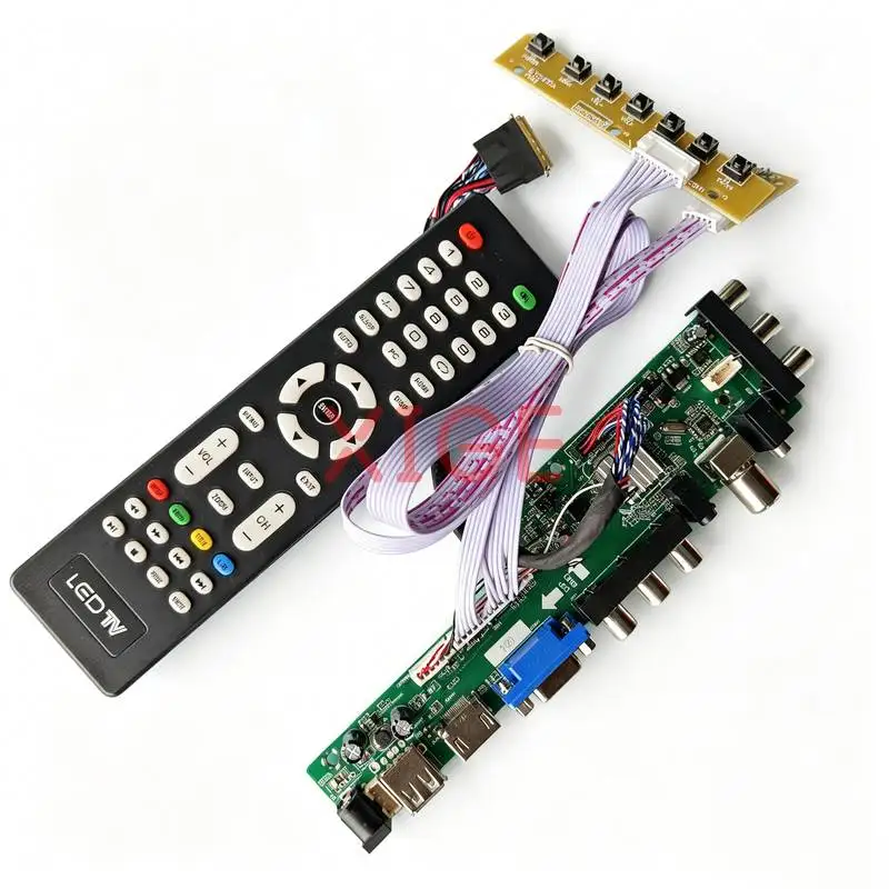 Controller Board Fit N173FGE CLAA173UA01A LP173WD1 B173RW01 Laptop Screen 1600x900 40-Pin LVDS 1600*900 HDMI/VGA/AV/USB/DVB Kit
Controller Board Fit N173FGE CLAA173UA01A LP173WD1 B173RW01 Laptop Screen 1600x900 40-Pin LVDS 1600*900 HDMI/VGA/AV/USB/DVB Kit