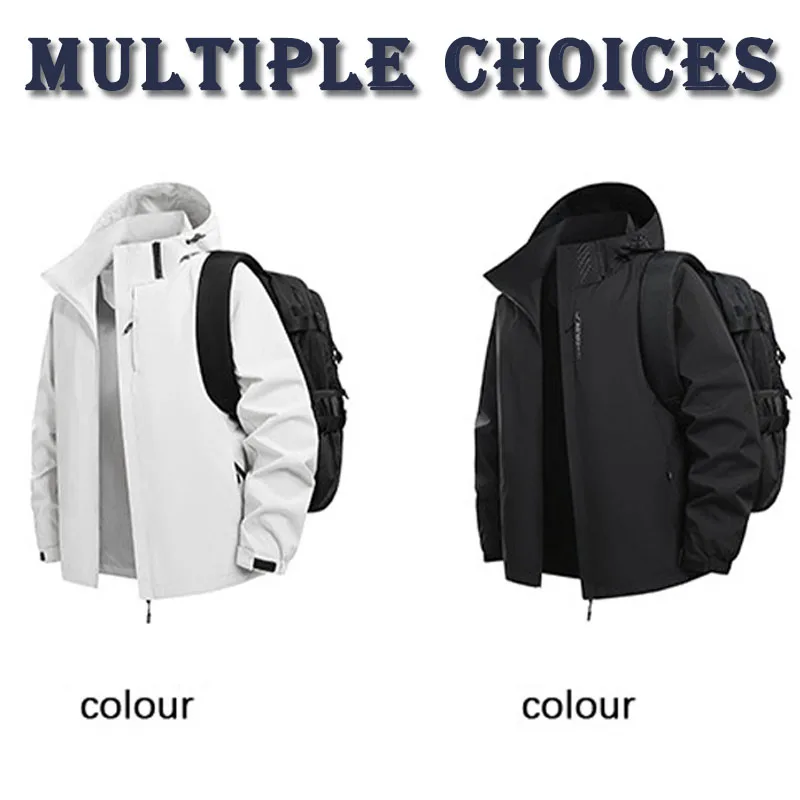 New men's outdoor waterproof raincoat lightweight hooded jacket casual street hiking windproof jacket mountaineering jacket
New men's outdoor waterproof raincoat lightweight hooded jacket casual street hiking windproof jacket mountaineering jacket