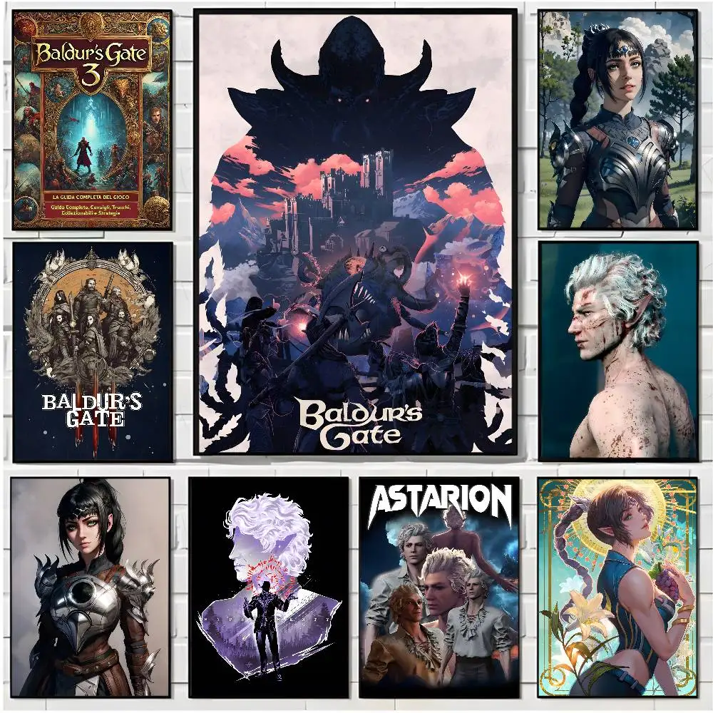 Popular Games Baldurs Gate 3 Poster HD art sticky wall waterproof home living room bar office aesthetic decoration
Popular Games Baldurs Gate 3 Poster HD art sticky wall waterproof home living room bar office aesthetic decoration