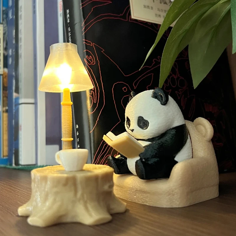 Cute Reading Panda Statue - Kawaii Book Lover Figurine for Desk Shelf, Cozy Home Decor, Calming Gift, Bookworm Room Accessory
Cute Reading Panda Statue - Kawaii Book Lover Figurine for Desk Shelf, Cozy Home Decor, Calming Gift, Bookworm Room Accessory