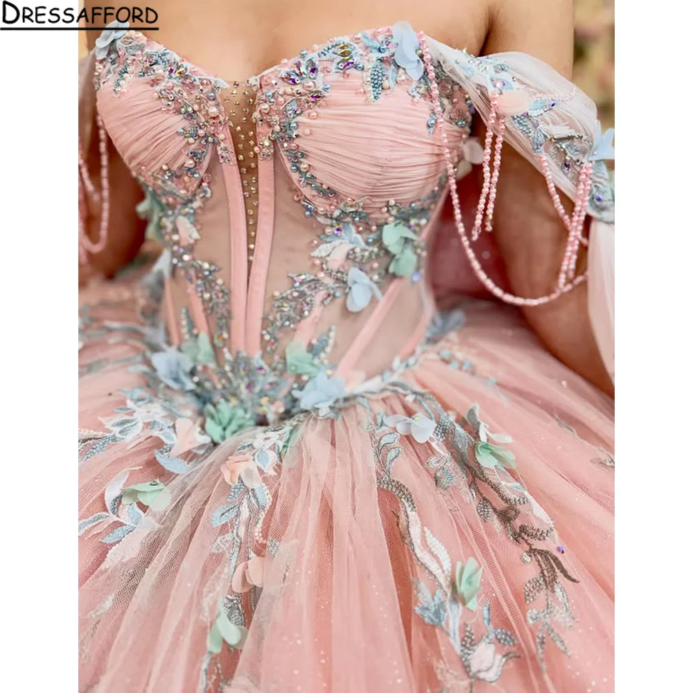 Pink Princess Ball Gown Quinceanera Dresses Vestidos De 15 Anos XV Glittering Lace Court Train Birthday Party Customized
Pink Princess Ball Gown Quinceanera Dresses Vestidos De 15 Anos XV Glittering Lace Court Train Birthday Party Customized