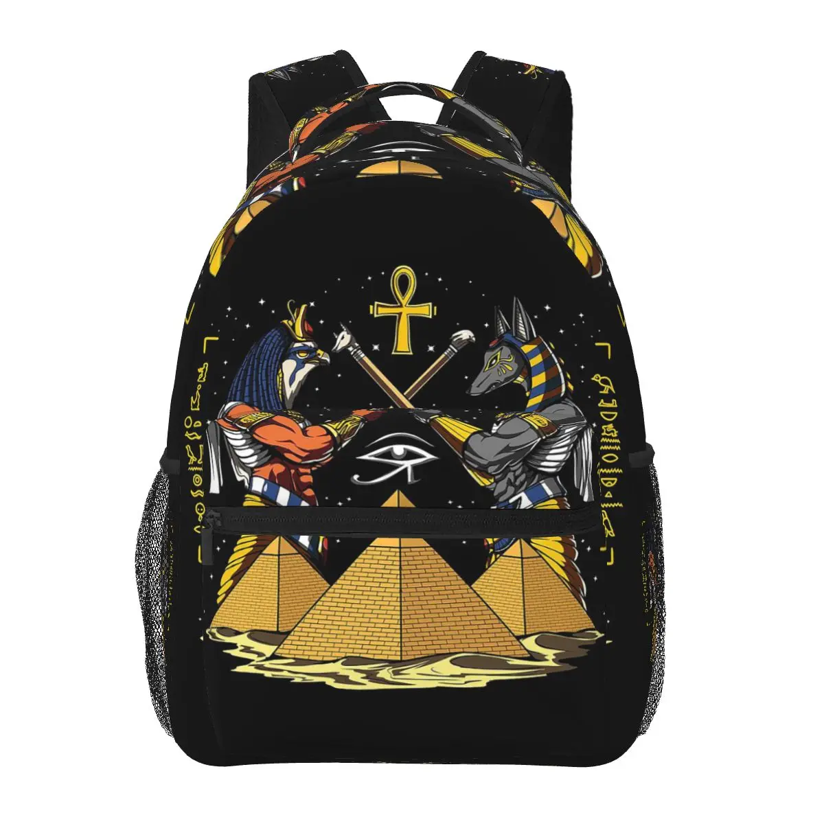 Ancient Egypt God Horus And Anubis Egyptian Pharaoh Student Backpack School Bag Travel Daypack Fashion Bookbag Shoulder Bags
Ancient Egypt God Horus And Anubis Egyptian Pharaoh Student Backpack School Bag Travel Daypack Fashion Bookbag Shoulder Bags