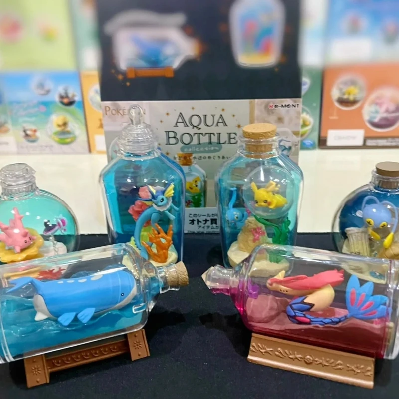 Re-ment Pokemon Milotic Wailord Vaporeon Manaphy Pikachu Aqua Bottle Collection Encounter of Shining Waterside Blind Box Toy
Re-ment Pokemon Milotic Wailord Vaporeon Manaphy Pikachu Aqua Bottle Collection Encounter of Shining Waterside Blind Box Toy