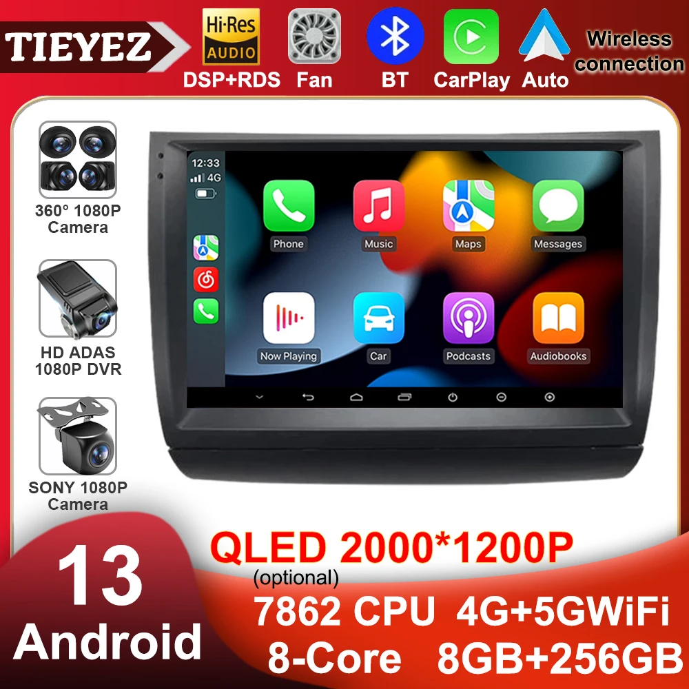 9" Android 13 Car Multimedia Radio Player For Toyota Prius 20 2002-2009 Navigation GPS Stereo DSP Carplay WIFI Auto No 2 Din DVD
9" Android 13 Car Multimedia Radio Player For Toyota Prius 20 2002-2009 Navigation GPS Stereo DSP Carplay WIFI Auto No 2 Din DVD