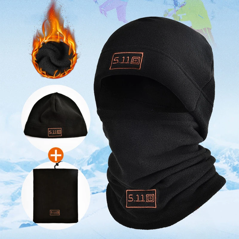 Tactical Military Fleece Hat&Scarf Set Thermal Head Cover Winter Warm Balaclava Face Mask Sports Cycling Bonnet Neck Protector
Tactical Military Fleece Hat&Scarf Set Thermal Head Cover Winter Warm Balaclava Face Mask Sports Cycling Bonnet Neck Protector