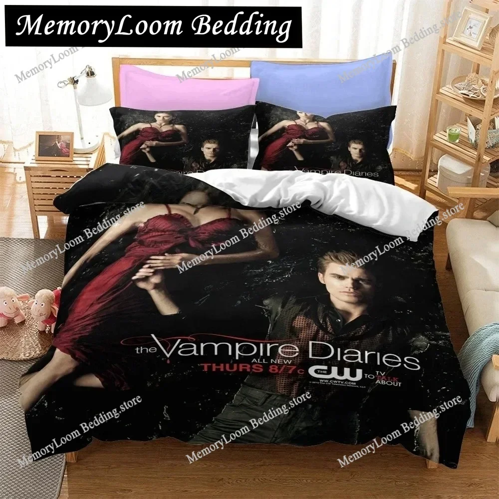 The Vampire Diaries Print Bedding Set 3D Character Duvet Cover Set With Pillowcase Twin Full Queen King Bedclothes 2025
The Vampire Diaries Print Bedding Set 3D Character Duvet Cover Set With Pillowcase Twin Full Queen King Bedclothes 2025