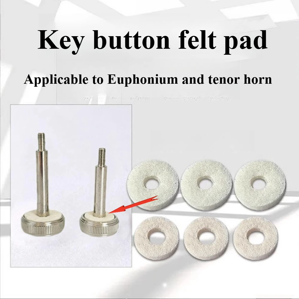 Tenor trombone key felts, bass trombone key felts, key felt washers, musical instrument accessories
Tenor trombone key felts, bass trombone key felts, key felt washers, musical instrument accessories