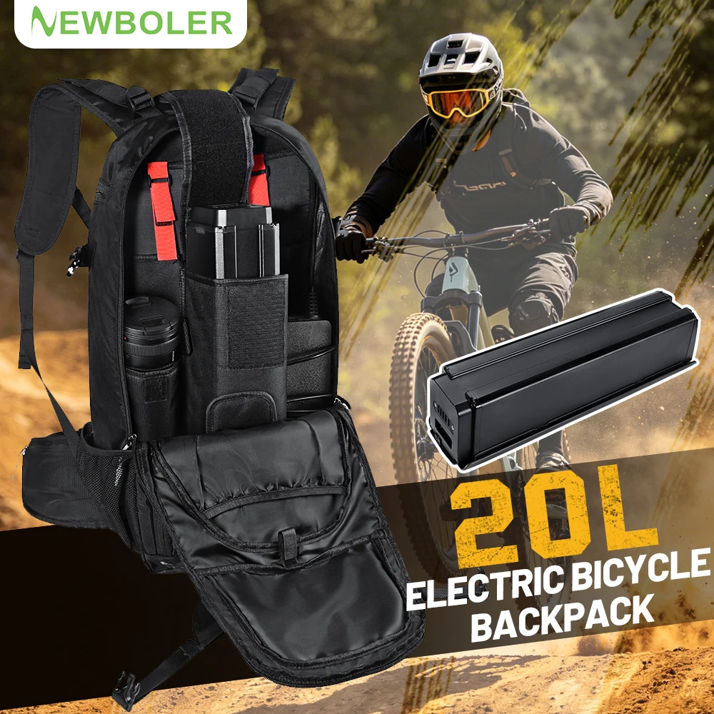 Bike Backpack E-Bike Battery Bag E-Mountain Biking Electric Bicycle Accessory Back Protection with Shock Absorption Cycling Tool
Bike Backpack E-Bike Battery Bag E-Mountain Biking Electric Bicycle Accessory Back Protection with Shock Absorption Cycling Tool