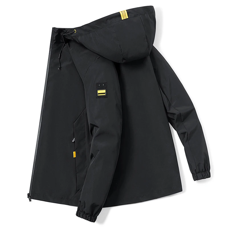 2024 Men Fashion Casual Jacket Autumn Windproof Hooded Windbreaker Jackets Men Outdoor Breathable Large Size Jackets for Men
2024 Men Fashion Casual Jacket Autumn Windproof Hooded Windbreaker Jackets Men Outdoor Breathable Large Size Jackets for Men