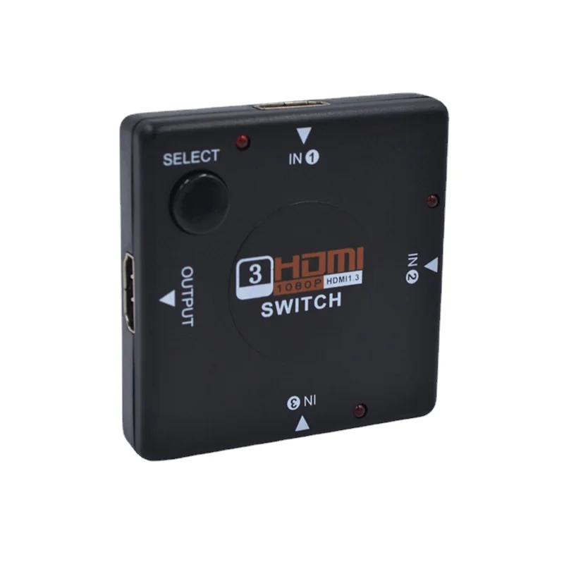 HDMI 3x1 Switch - High Definition Switcher, 3 Inputs To 1 Output, 1080P HDMI 3x1 Switcher
HDMI 3x1 Switch - High Definition Switcher, 3 Inputs To 1 Output, 1080P HDMI 3x1 Switcher