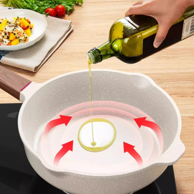 Multifunctional Maifan Stone Frying Pan Nonstick Household Induction Cooker Universal Kitchen Utensil Steak Frying Pans Cookware
Multifunctional Maifan Stone Frying Pan Nonstick Household Induction Cooker Universal Kitchen Utensil Steak Frying Pans Cookware
