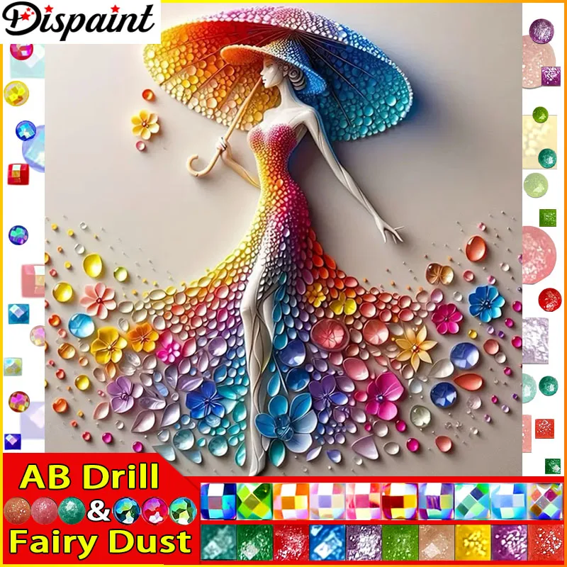 Dispaint Fairy Dust AB 5D Diy Алмазная картина Вышивка крестиком "Женские лепестки" Домашний декор Полные стразы Инкрустация Алмазная вышивка
Dispaint Fairy Dust AB 5D Diy Алмазная картина Вышивка крестиком "Женские лепестки" Домашний декор Полные стразы Инкрустация Алмазная вышивка