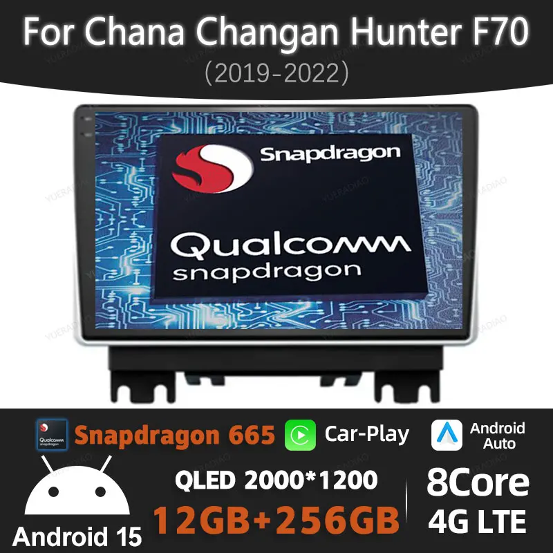 Android 15 Car Radio For Changan Hunter F70 2019 - 2022 Multimedia Stereo Video Player QLED GPS NAVI 4G WIFI Qualcomm Head Unit
Android 15 Car Radio For Changan Hunter F70 2019 - 2022 Multimedia Stereo Video Player QLED GPS NAVI 4G WIFI Qualcomm Head Unit