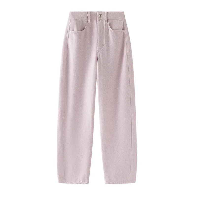 Women Jeans Wide Leg Pants Washed Distressed High Waist Pockets 2025 Female Vintage Straight Trousers Streetwear Basics Denims
Women Jeans Wide Leg Pants Washed Distressed High Waist Pockets 2025 Female Vintage Straight Trousers Streetwear Basics Denims