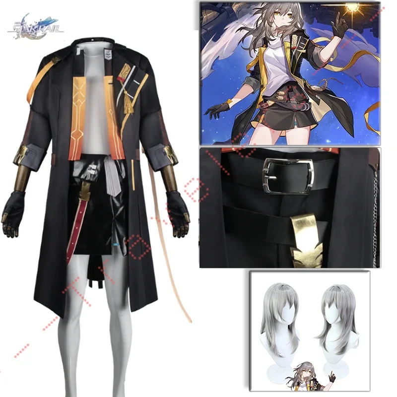Honkai Star Rail Trailblazer Stelle Caelus Cosplay Man Women Costume Wig Game Male Pants Outfit Women Fancy Dress Trench Outfit
Honkai Star Rail Trailblazer Stelle Caelus Cosplay Man Women Costume Wig Game Male Pants Outfit Women Fancy Dress Trench Outfit
