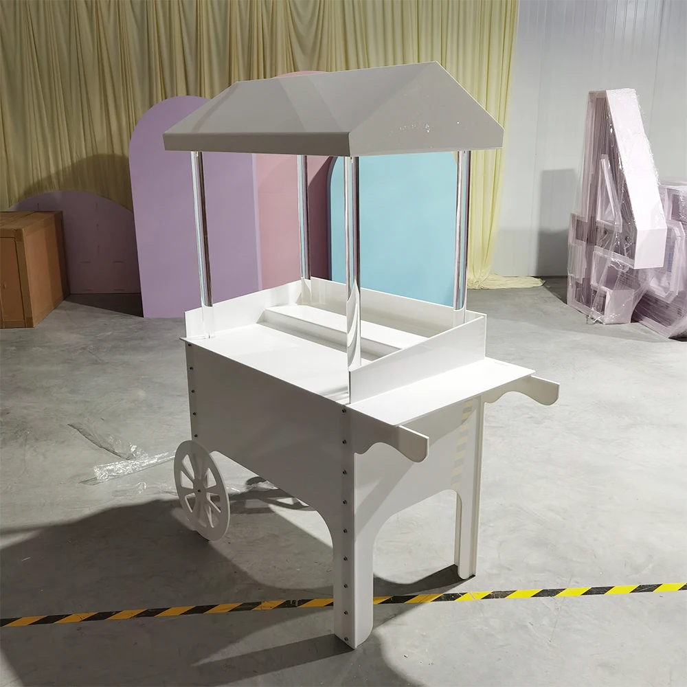 Factory Sale Dessert Candy Cart with Wheels for Wedding Parties Festival Celebrations Leisure Activities-Party Decorations
Factory Sale Dessert Candy Cart with Wheels for Wedding Parties Festival Celebrations Leisure Activities-Party Decorations