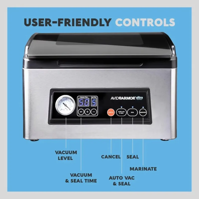 【Best-selling】Premium Chamber Vacuum Sealer Machine High-Performance Vacuum Chamber Sealer for Professional
【Best-selling】Premium Chamber Vacuum Sealer Machine High-Performance Vacuum Chamber Sealer for Professional