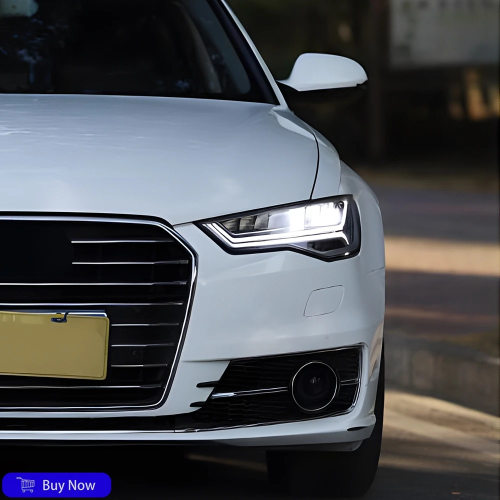 Для Audi A6 A6L 2012-2018 стильные автомобильные передние лампы в сборе, обновление высокого качества, высокая конфигурация, светодиодные двойные линзы проектора, аксессуары
Для Audi A6 A6L 2012-2018 стильные автомобильные передние лампы в сборе, обновление высокого качества, высокая конфигурация, светодиодные двойные линзы проектора, аксессуары