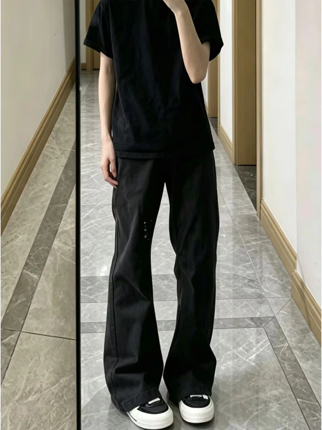 Cleanfit Black Slim Straight Jeans Men's Summer Thin American High Street Vibe Style Jeans High Waist Denim Pants for Teens
Cleanfit Black Slim Straight Jeans Men's Summer Thin American High Street Vibe Style Jeans High Waist Denim Pants for Teens