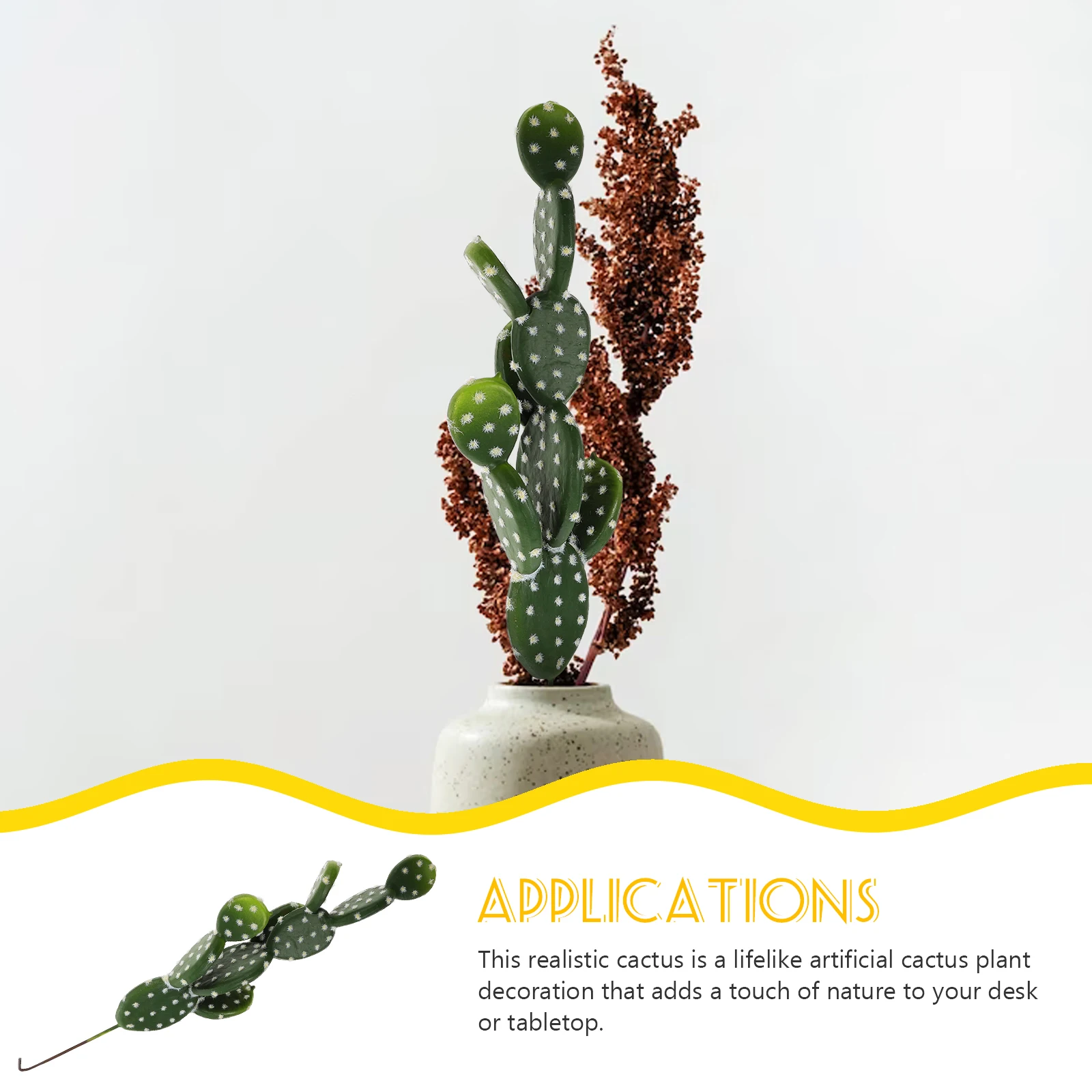 Artificial Cactus Decor Realistic Plants for Office Home Outdoor Decoration Faux Cactus Plant Large Adornments Simulated
Artificial Cactus Decor Realistic Plants for Office Home Outdoor Decoration Faux Cactus Plant Large Adornments Simulated