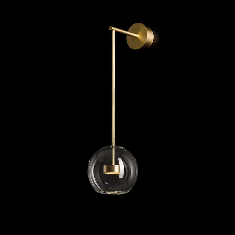 High Quality Copper Minimalist Gold Living Room Wall Lamp Creative Corridor Balcony Bedside Bedroom Lighting Decoration LED Lamp
High Quality Copper Minimalist Gold Living Room Wall Lamp Creative Corridor Balcony Bedside Bedroom Lighting Decoration LED Lamp