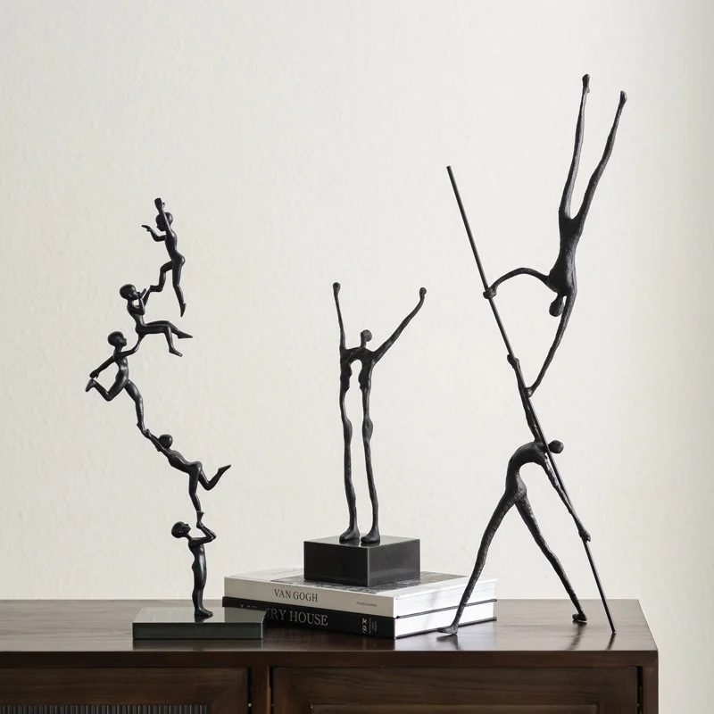 Modern Nordic Abstract Art Sculptures Unique Creative Living Room Decoration Metal Crafts for Office Home Decor Ornaments Gifts
Modern Nordic Abstract Art Sculptures Unique Creative Living Room Decoration Metal Crafts for Office Home Decor Ornaments Gifts