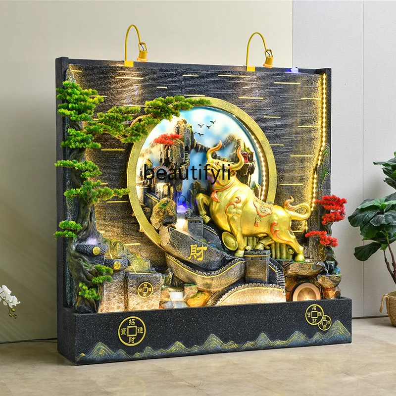 Water curtain wall, screen, flowing water ornament, circulating water, courtyard, water landscape fountain, decorative gift.
Water curtain wall, screen, flowing water ornament, circulating water, courtyard, water landscape fountain, decorative gift.