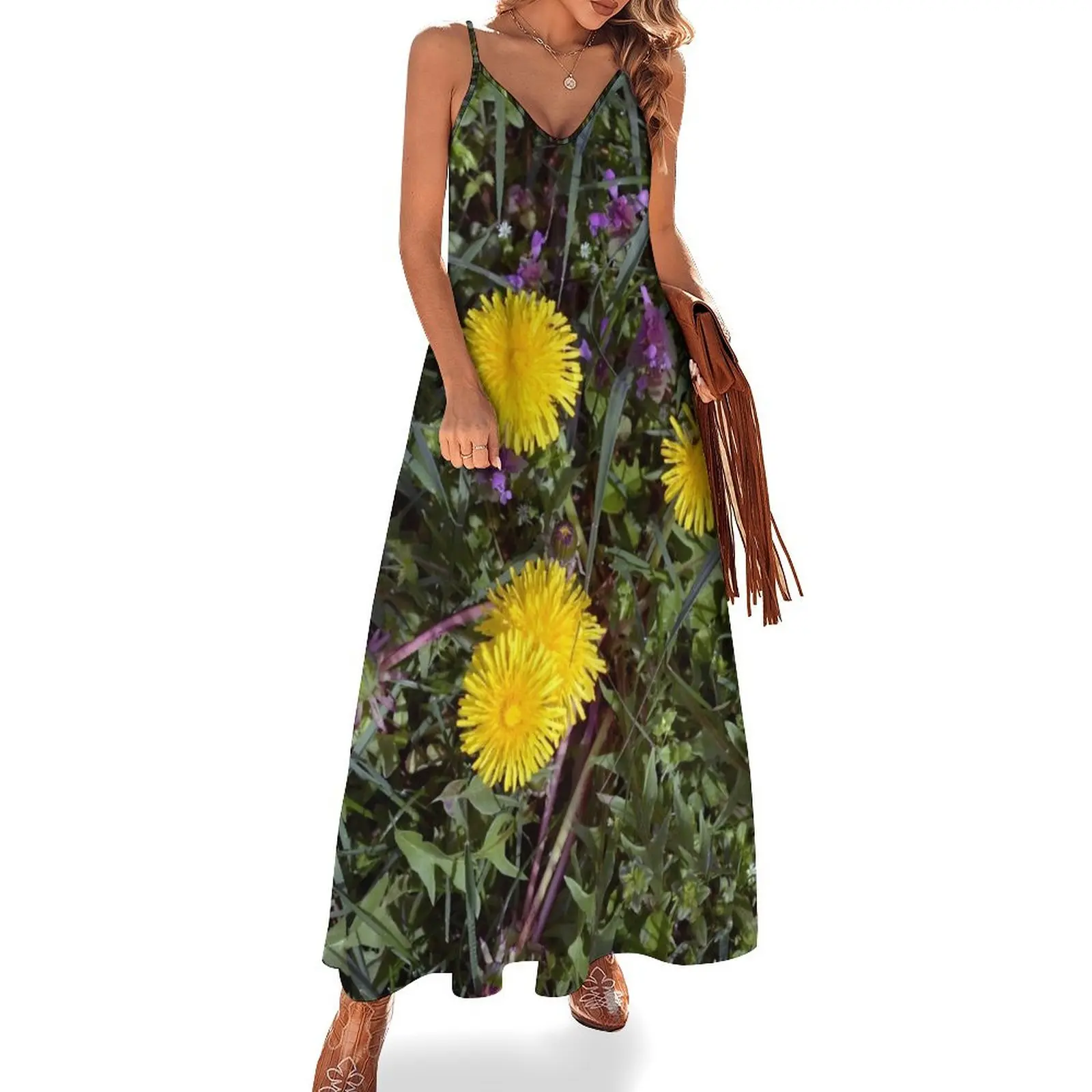 The beautiful dandelions in the garden Sleeveless Dress birthday dress party dress women elegant luxury prom
The beautiful dandelions in the garden Sleeveless Dress birthday dress party dress women elegant luxury prom