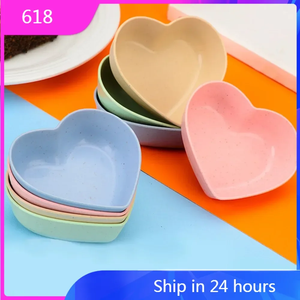 Love Shaped Seasoning Dish Sushi Dipping Bowls Dessert Trays Heart Tray Sauce Plate Small Appetizer
Love Shaped Seasoning Dish Sushi Dipping Bowls Dessert Trays Heart Tray Sauce Plate Small Appetizer