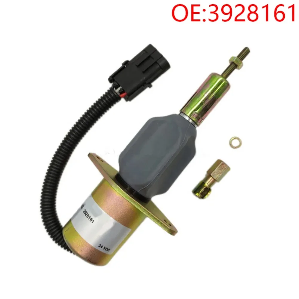 Original High Quality New For 3928161 3930234 3964624 12V 24V Fuel Shut Off Stop Solenoid For Cummins 6CT 8.3L Engine
Original High Quality New For 3928161 3930234 3964624 12V 24V Fuel Shut Off Stop Solenoid For Cummins 6CT 8.3L Engine