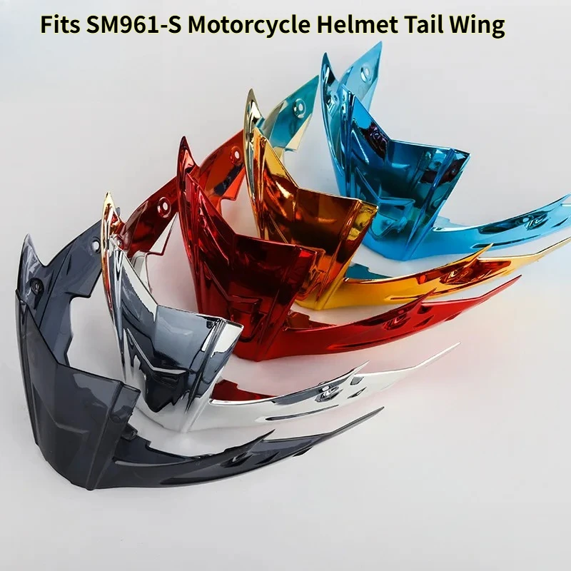 Fits SM961-S Motorcycle Helmet Rear Spoiler Replacement Decorative Tail Wing Moto Helmet Accessories Parts
Fits SM961-S Motorcycle Helmet Rear Spoiler Replacement Decorative Tail Wing Moto Helmet Accessories Parts