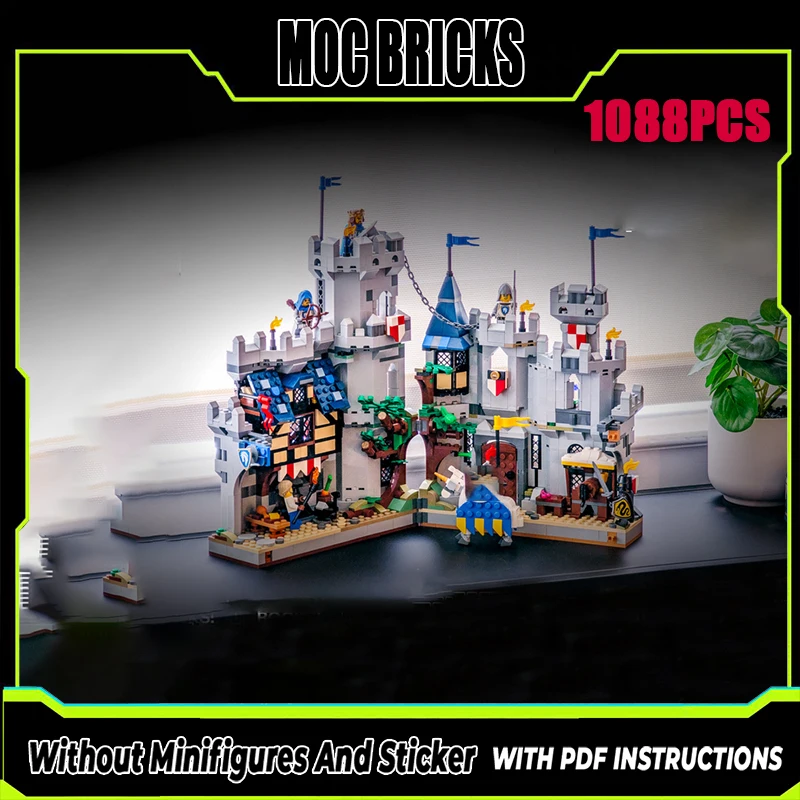 Exquisite New Product MOC Building Block Model Knight Castle Book Corner Technology Modular Children's Toy Gift DIY Set
Exquisite New Product MOC Building Block Model Knight Castle Book Corner Technology Modular Children's Toy Gift DIY Set